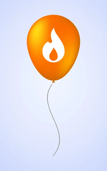 气球图标与火焰 — 图库矢量图片