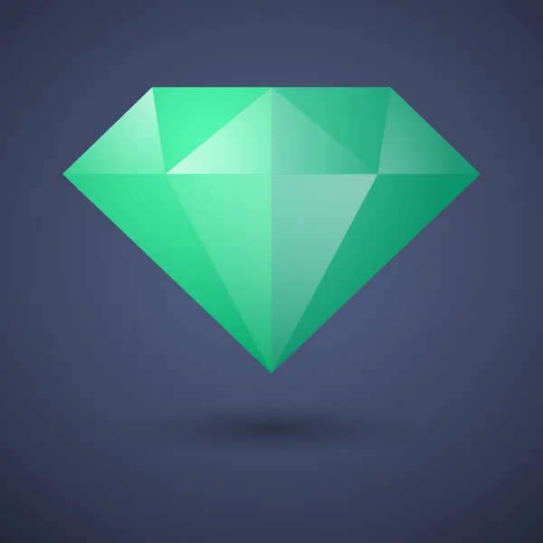 Gyémánt ikon — Stock Vector
