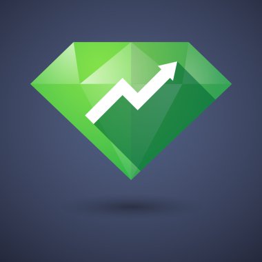 Baklava simgesini bir grafik ile