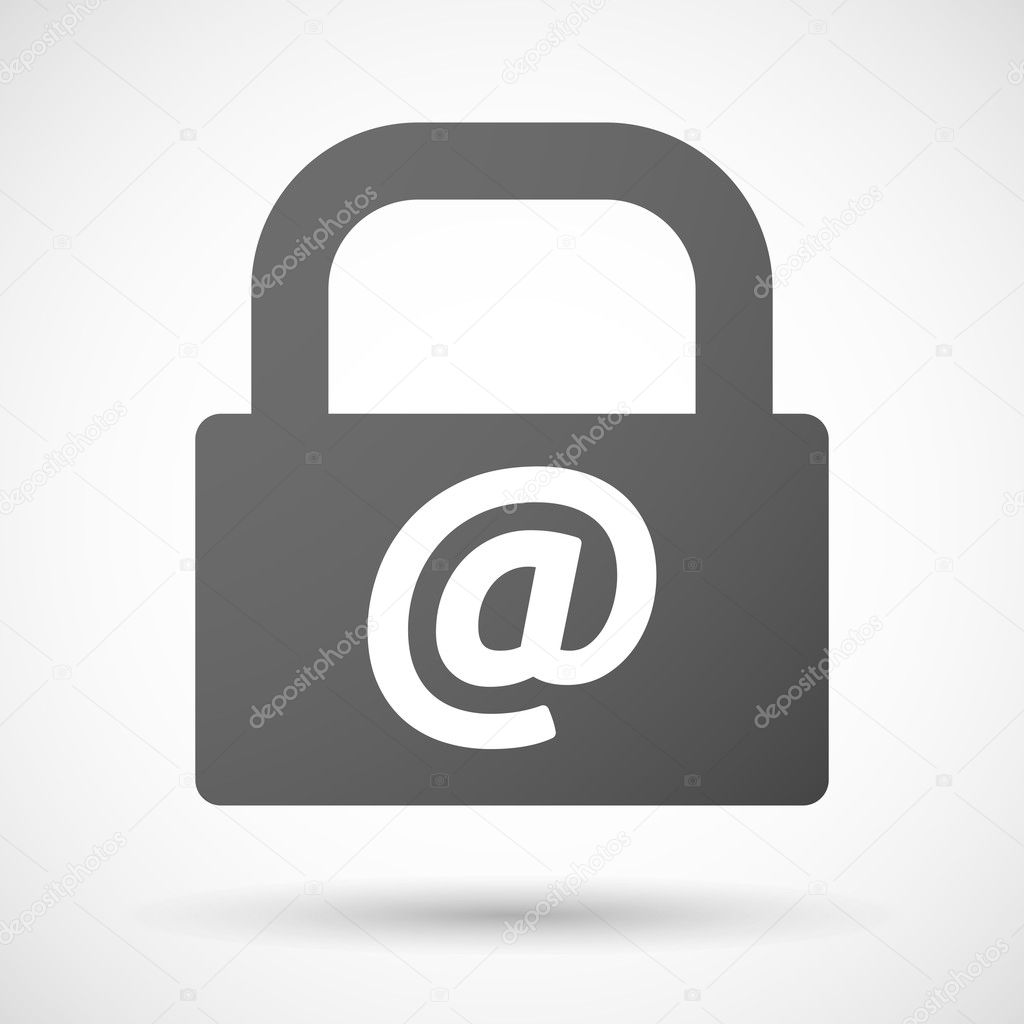 lock icon with an
