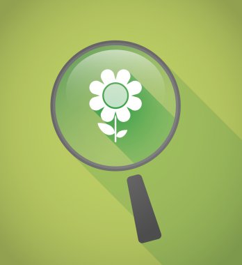 Birçiçek simgesiyle Büyüteç