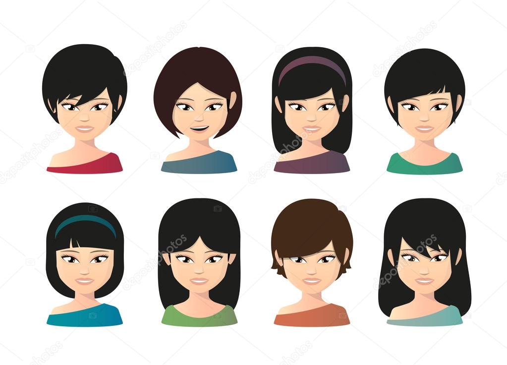 Female Asian Avatar Vector Image By C Jpgon Vector Stock