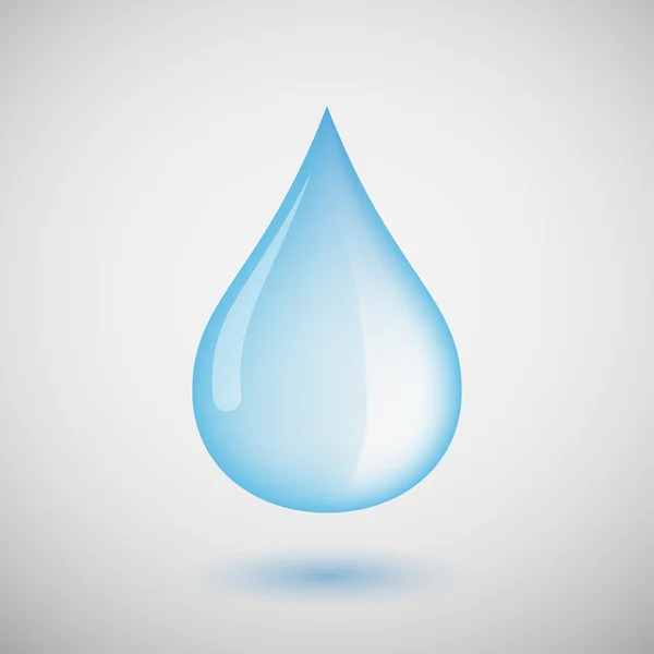 Water drop illustration — Stock Vector