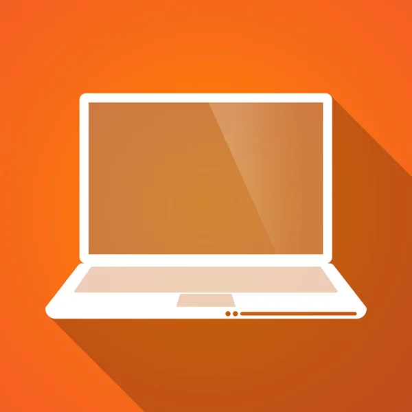 Laptop pictogram — Stockvector