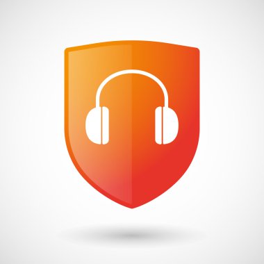 Bir kulaklık ile kalkan kutsal kişilerin resmi