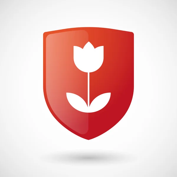 Ikona z tulipana — Wektor stockowy