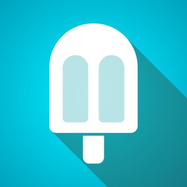 Uzun gölge dondurma simgesi