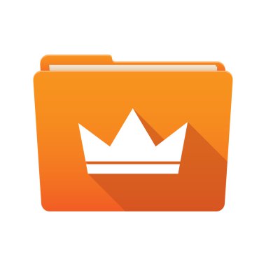 Klasör simgesini bir taç ile