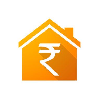 Turuncu ev simgesini Rupisi işaretiyle
