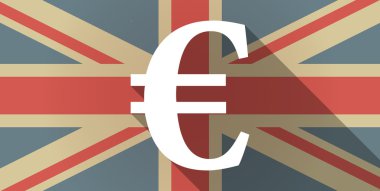 İngiltere bayrak simgesini euro işareti