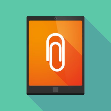 Tablet pc simgesi ile bir klip