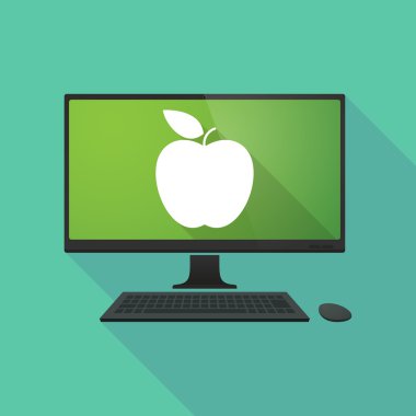 Bir meyve ile kişisel bilgisayar