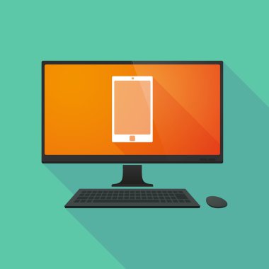 Bir akıllı telefon ile kişisel bilgisayar