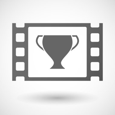 35mm film frame with a cup