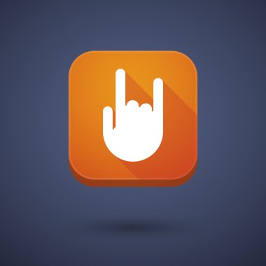 App button with a rocking hand