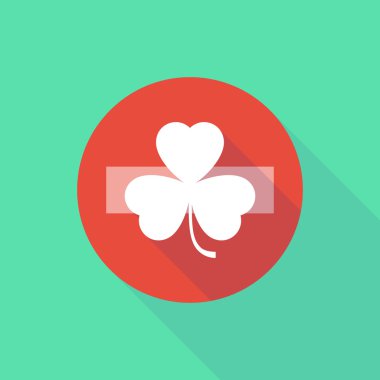 Uzun gölge bir yonca simgesiyle girmeyin