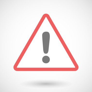 Uyarı sinyali exclamarion işareti