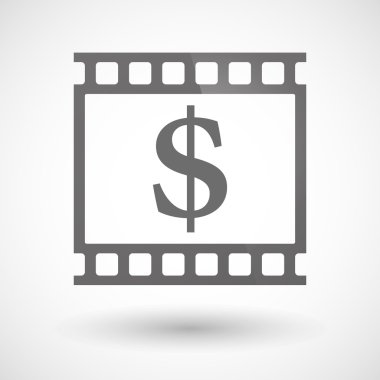 Dolar işareti simgesiyle fotoğraf filmi 