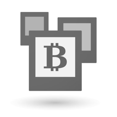 İzole grup biraz bozuk para işareti ile fotoğrafı