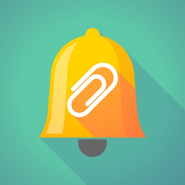 Zil simgesini bir klip ile