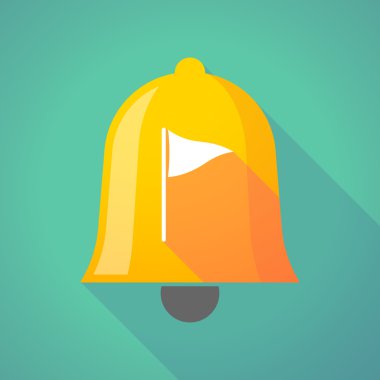 Zil simgesini bir golf bayrak ile