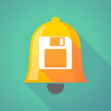 Zil simgesini bir disket ile