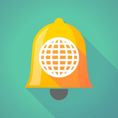 Zil simgesini dünya Küre