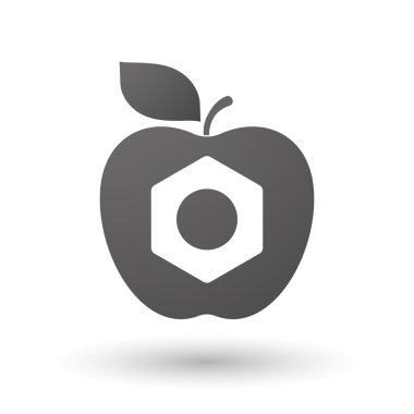 Elma simgesi bir somun