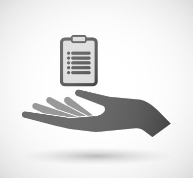 İzole el bir rapor veren