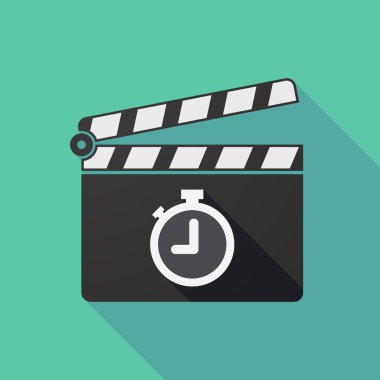 Uzun gölge clapper kurulu bir zamanlayıcı ile