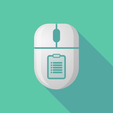 Kablosuz uzun gölge fare simgesi raporu ile