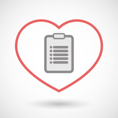 Satırı kalp simgesi raporu ile