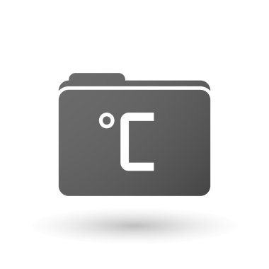 İzole bağlayıcı celsius derece işareti ile