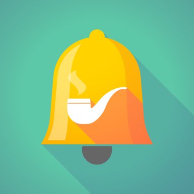 Uzun gölge çan yasaktır boru ile