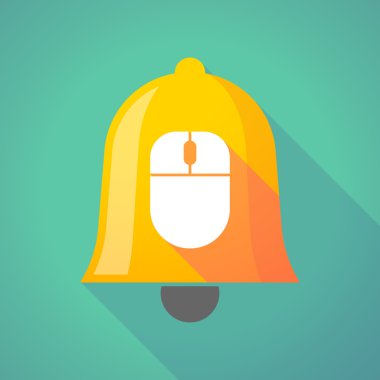 Uzun gölge bell ile kablosuz fare