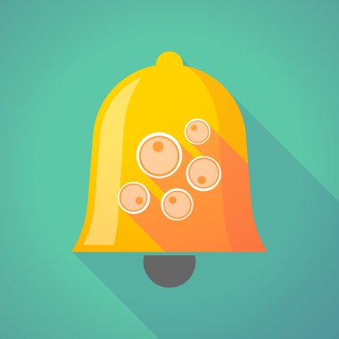 Uzun gölge çan yumurta ile