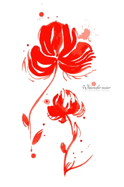 红花 — 图库矢量图片