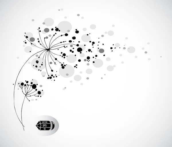 siyah ve beyaz çiçek