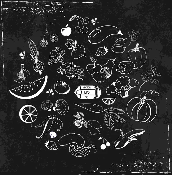 Meyveler ve sebzeler...