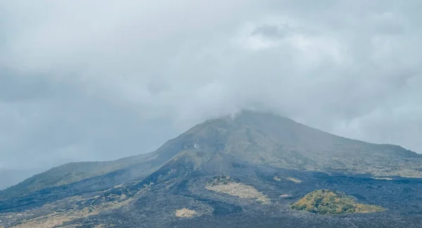 Gunung Batur Είναι Ενεργό Ηφαίστειο Στο Τροπικό Νησί Του Μπαλί — Φωτογραφία Αρχείου