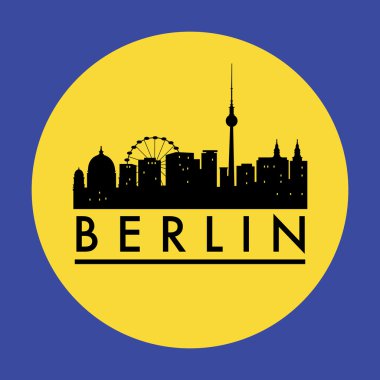 Soyut Berlin manzarası, Simgesel Yapı binalar