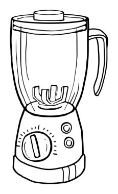 Meyve sıkacağı cihazı, çizilmiş