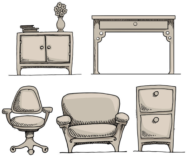 Set of furniture