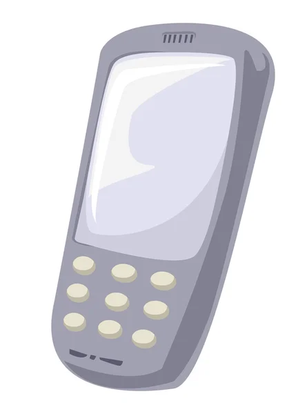 Cartoon téléphone mobile — Image vectorielle