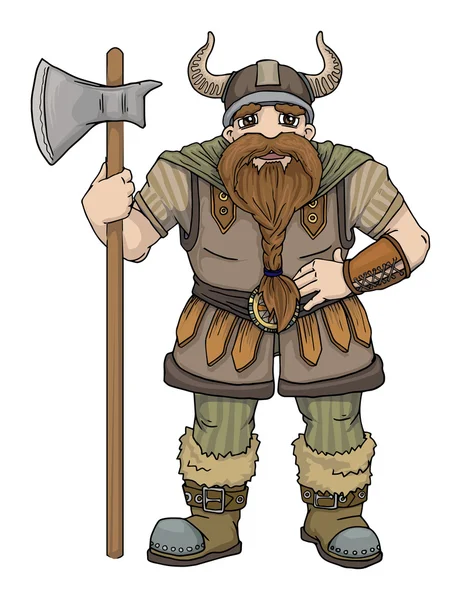 Vikingo — Vector de stock