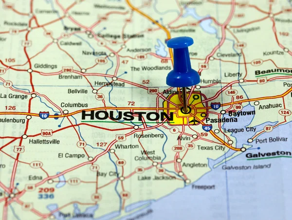 Houston in Texas lizenzfreie Stockbilder