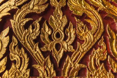 Eski geleneksel Tay tarzı duvar 