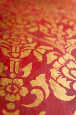 Eski geleneksel Tay tarzı duvar