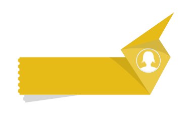 etiketi ile kafa simgesi