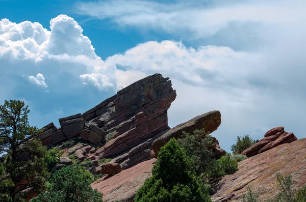 Formações rochosas em Colorado — Fotografia de Stock